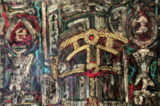 Pluto’s Cave - 48x72
